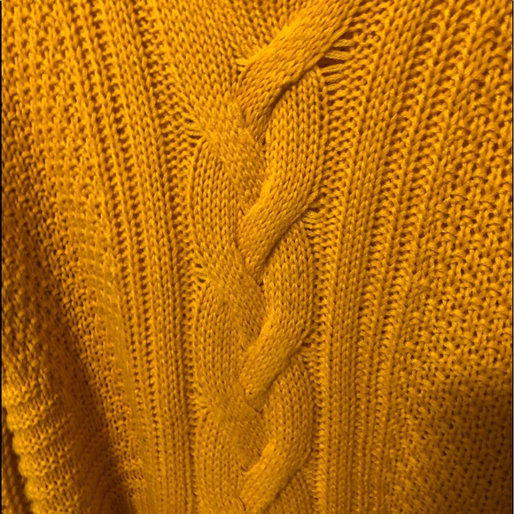 Soft Knit Sweater - mustard yellow - Picture 3 of 4